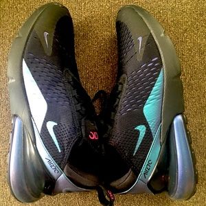 Black and purple iridescent air max